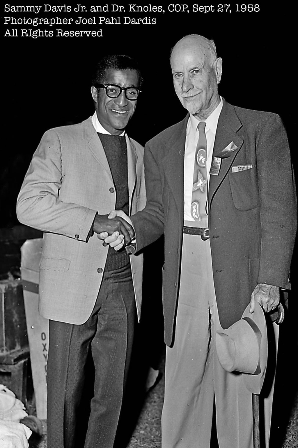 Sammy Davis Jr., Box 100, Sep&nbsp;1958