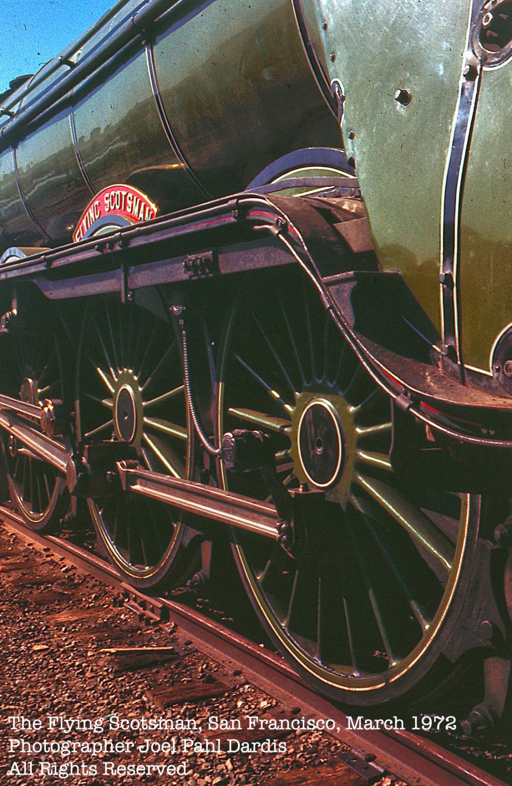 The Flying Scotsman, April&nbsp;1972